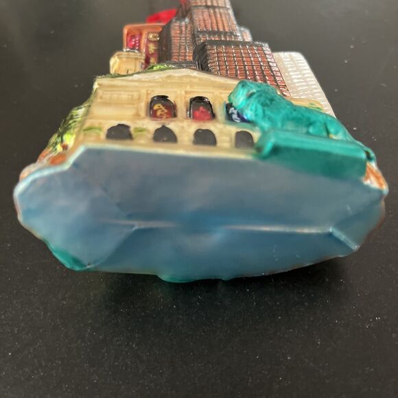 EUC Kurt S. Adler Noble Gems City Scapes CHICAGO Glass Christmas Ornament 2014 - Picture 5 of 10